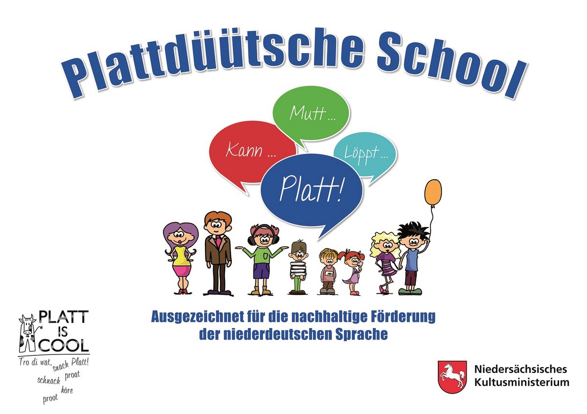 Zertifizierte Plattdeutsch-Schule